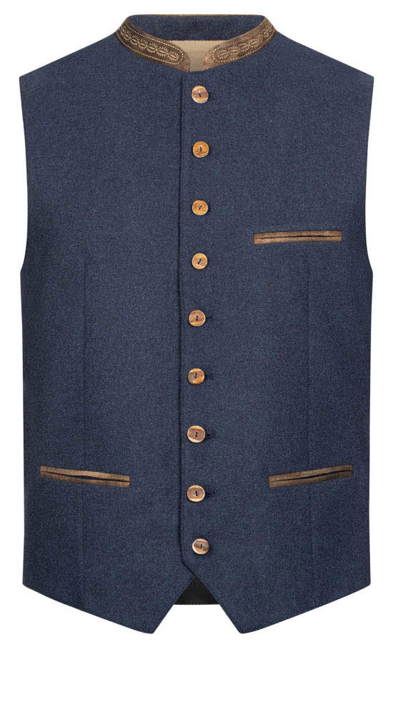 Trachengilet Gustl in Dunkelblau von Nübler