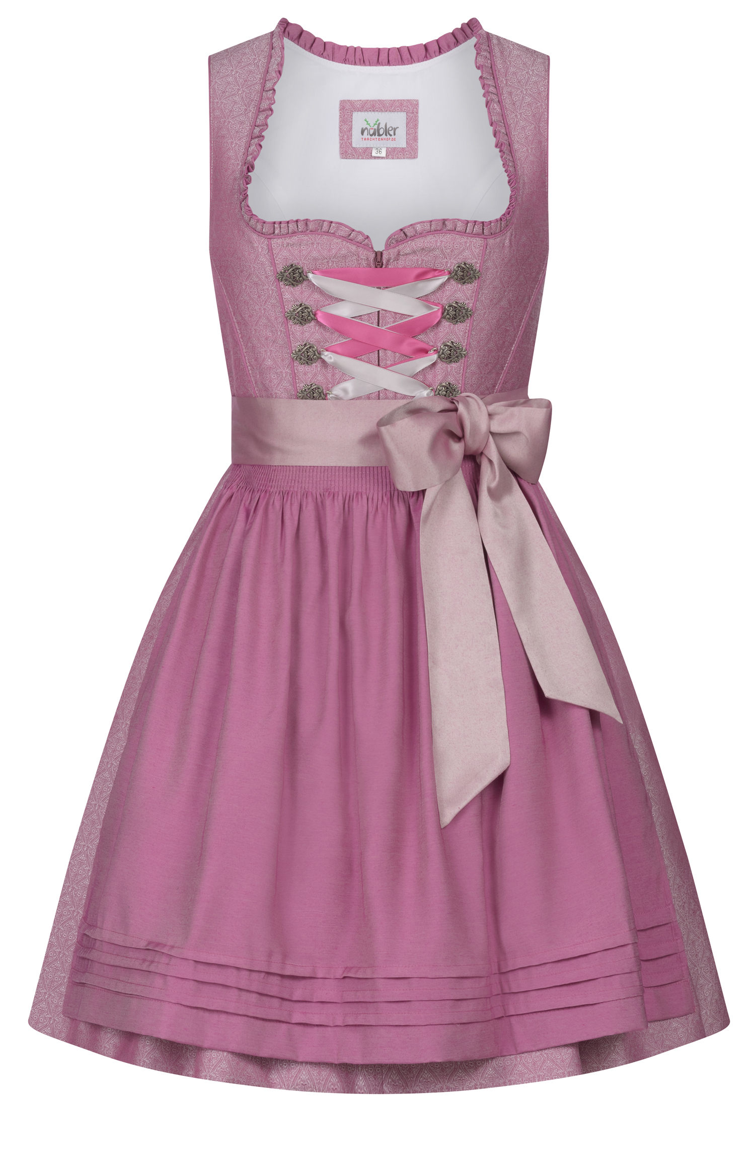 Mini Dirndl Golda in Rosa von Nübler